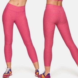 Outdoor Voices Flamingo Pink Leggings & Top Workout Set